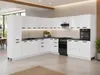 ULWEHOME | Eckküche 580 cm Weiß Hochglanz, Küchenmöbel-Set Produktbild-Vorschau 4