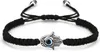 INF Makramee-Armband mit schützender Hamsa-Hand Schwarz Produktbild-Vorschau 1