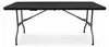 Aga Garten Klapptisch 180x74x74 cm Schwarz Produktbild-Vorschau 6