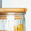 Contenitore in vetro con coperchio in bambù, ermetico e Anteprima dell’immagine prodotto 10