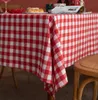 Tischdecke in rotem italienischem Karomuster, 140 x 240 cm, Produktbild-Vorschau 3