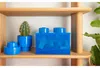 LEGO 40090805 LEGO STORAGE BRICK con 4 coperchi, blu Anteprima dell’immagine prodotto 4
