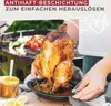 Fackelmann Hähnchenbräter, Hähnchengriller Kohlenstoffstahl Produktbild-Vorschau 7