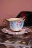 Tazza Clayre & Eef con piattino 160 ml Fiori di porcellana Anteprima dell’immagine prodotto 5