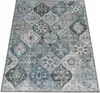 Tappeto da salotto vintage boho moderno a pelo corto Anteprima dell’immagine prodotto 7