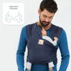 Nosítko TRICOT-SLEN ORGANIC Black Náhled obrázku produktu 5