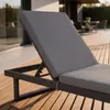 Aluminium-Sonnenliege mit grauem Kissen PALOMINOS Produktbild-Vorschau 4