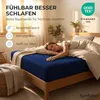Komfortec Jersey Spannbettlaken 180x200 cm, 100% Baumwolle, Produktbild-Vorschau 15