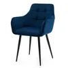 NEW HOME Glamour Stuhl GALLO gespolsterter Esszimmerstuhl Produktbild-Vorschau 4