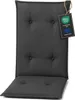Pillows24 Sitzkissen Stuhl Outdoor - 120x50x8 cm / Graphit Produktbild-Vorschau 1