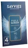 4x Savvies Fullscreen Schutzfolie für Apple Watch SE (40 Produktbild-Vorschau 4