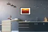 MuchoWow® MuchoWow® Gerahmtes Poster Palme - Sonne - Vogel Produktbild-Vorschau 2