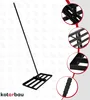 KOTARBAU® Rateau Nivellement Niveleur Gazon Acier 70x30cm Voir les images du produit 5