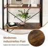 COSTWAY Libreria a 5 livelli, scaffale con struttura in Anteprima dell’immagine prodotto 7