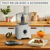 Moulinex Easy Force FP242B10, Weiß, Drehregler, 800 W, 230 Produktbild-Vorschau 3