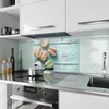 Küchenrückwand Spritzschutz Glas mit Motiv Macarons auf Produktbild-Vorschau 2
