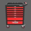 KS TOOLS 826.7215 RACINGline SCHWARZ/ROT Werkstattwagen mit Produktbild-Vorschau 22