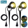 Jopassy 2X Faretto da giardino 4W LED con picchetto a terra Anteprima dell’immagine prodotto 9