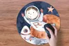 MuchoWow® Mauspad Mousepad Weltraum - Mond - Rakete - Produktbild-Vorschau 3