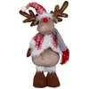 Elch 40cm (50cm) stehend, 2er Set Dekofigur Weihnachten Produktbild-Vorschau 3