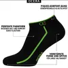 Schwarze Sneaker Uni mit  bunten Neon Streifen in Gr. 47-50 Produktbild-Vorschau 2