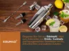 Set di shaker per cocktail KRUMAD, 6 pezzi, in acciaio Anteprima dell’immagine prodotto 7