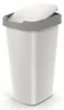 Compacta Q Mülleimer 25L, Aschgrau mit Braun Abfalleimer, Produktbild-Vorschau 2