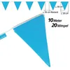 Goodymax® Wimpelkette 10 m Himmelblau Produktbild-Vorschau 2