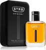 A black perfume box and an orange bottle of perfume. Náhľad obrázku produktu