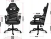 Chaise de jeu Huzaro Force 4.4 Grey Mesh Voir les images du produit 3