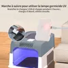 Bac à litière avec lumière UV Grande litière avec bac Voir les images du produit 5