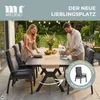 Ausziehtisch Granada 160/210 x 90 cm dark grey Aluminium Produktbild-Vorschau 7