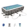 Piscina con struttura rettangolare rattan 4.04m x 2.01m x Anteprima dell’immagine prodotto 11