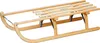 A wooden sled on a white background. Produktbild-Vorschau