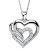Damenkette Kette mit Herz Anhänger Herzkette 925 Silber Produktbild-Vorschau 2