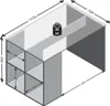 Schreibtisch Arbeitstisch Computertisch Holztisch Bürotisch Produktbild-Vorschau 2