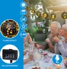 Grundig Solar Lichterkette Gartenleuchte 8 LED Laternen 12 Produktbild-Vorschau 2