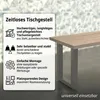 Mucola Tischgestell 2er Set Tischkufen Stahl Produktbild-Vorschau 11