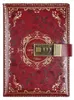 Abschließbares Geheimtagebuch, Tagebuch mit goldgeprägtem Produktbild-Vorschau 1