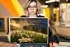 MuchoWow® Laptop Aufkleber Sticker Cover Blumenfeld - Hügel Produktbild-Vorschau 5