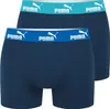Puma Pánské Boxerské Šortky 6-Balení Bavlna Barva Blue Náhled obrázku produktu 4