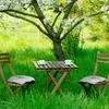 4er Set Sitzkissen Gartenkissen Stuhlkissen 40X40 Für Produktbild-Vorschau 4