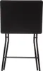 Klappbarer bartisch 2-sitzer schwarz  - 5 five simply smart Produktbild-Vorschau 2
