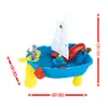 Eddy Toys tavolo sabbia e acqua pirati - con 12 accessori - Anteprima dell’immagine prodotto 2