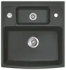 Elementspüle CENTRA 60 in SCHIEFER für AP-Tiefe 60 cm - Produktbild-Vorschau 1