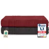 Komfortec 2er Saunatuch Set 80x200 cm aus 100% Baumwolle, Produktbild-Vorschau 1