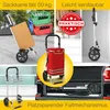 ELONEO Einkaufstrolley klappbar, Einkaufswagen mit Produktbild-Vorschau 3