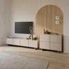 TV-Möbel Tadao mit 4 Türen, Kaschmir, 221cm Produktbild-Vorschau 7