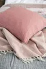 IB Laursen Plaid Faded Rose Creme 130x160 Wolldecke Produktbild-Vorschau 3