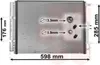 VAN WEZEL 82005373 Kondensator Klimaanlage Klimakondensator Produktbild-Vorschau 1